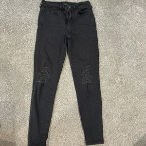 American Eagle Black Legging Jeans - Size 6